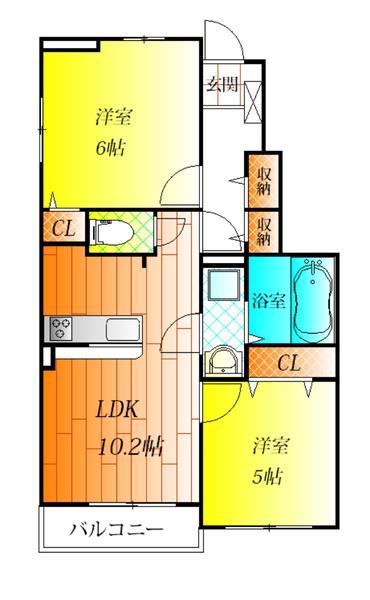 藤井寺市津堂１丁目のハイツ