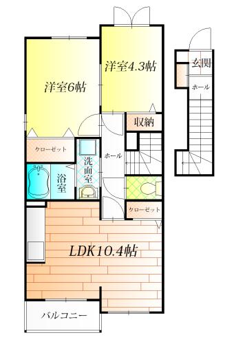 藤井寺市大井３丁目のハイツ