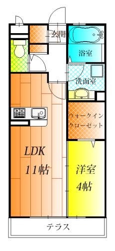 松原市阿保４丁目のハイツ