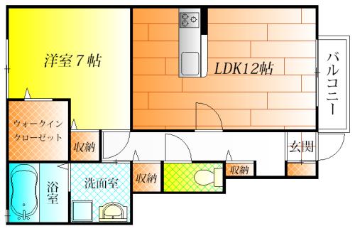 羽曳野市島泉１丁目のハイツ