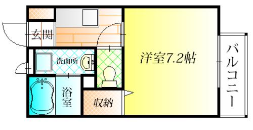 羽曳野市高鷲３丁目のハイツ