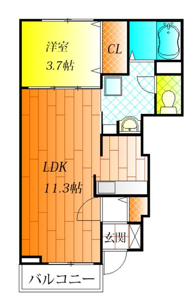 藤井寺市沢田１丁目のハイツ