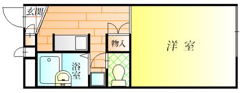 藤井寺市岡１丁目のハイツ
