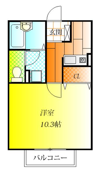 柏原市国分本町３丁目のハイツ