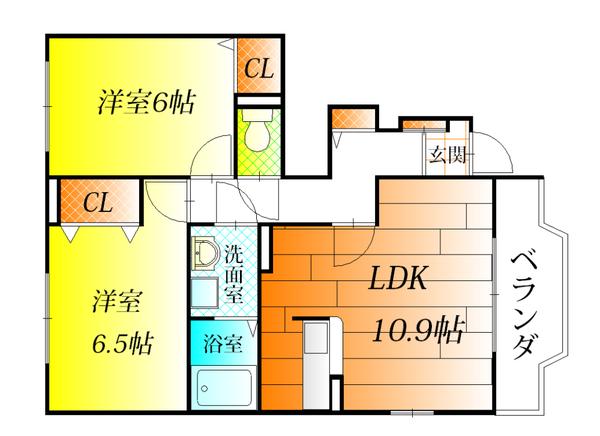 リバティーベル(間取り)