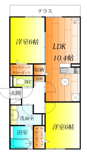 グロリアハイツ　はびきの　A棟