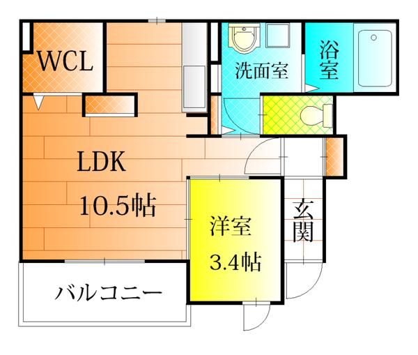柏原市大県２丁目のハイツ