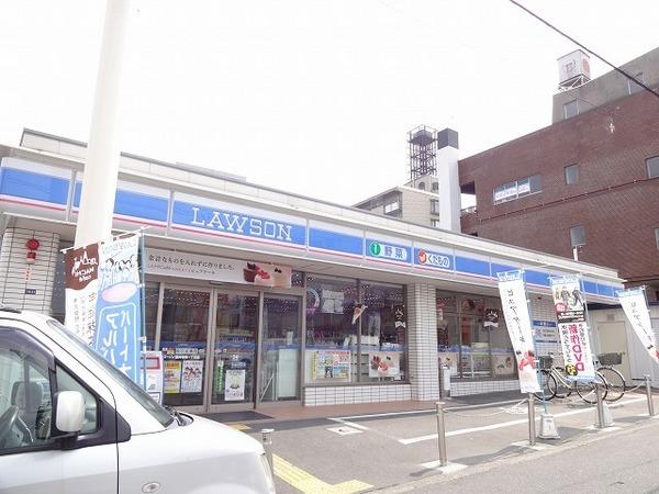 羽曳野市恵我之荘５丁目のハイツ(ローソン恵我之荘駅前店)