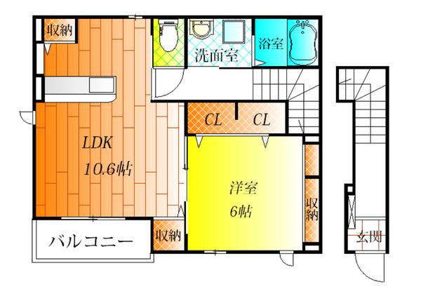 藤井寺市林２丁目のハイツ