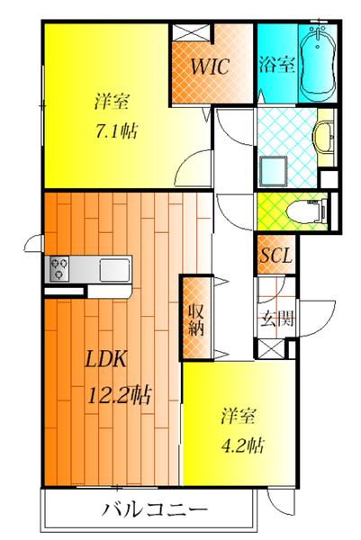 羽曳野市南恵我之荘６丁目のハイツ