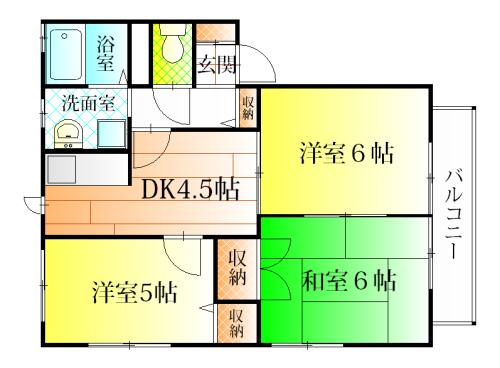 羽曳野市高鷲３丁目のハイツ