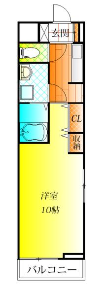 松原市北新町５丁目のハイツ