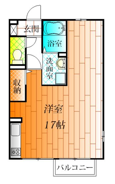 柏原市古町１丁目のハイツ