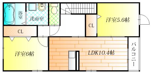 羽曳野市島泉２丁目のハイツ