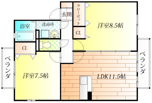 コンフォヴェールA棟