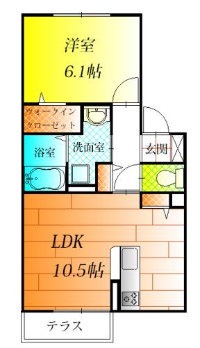 松原市北新町１丁目のハイツ