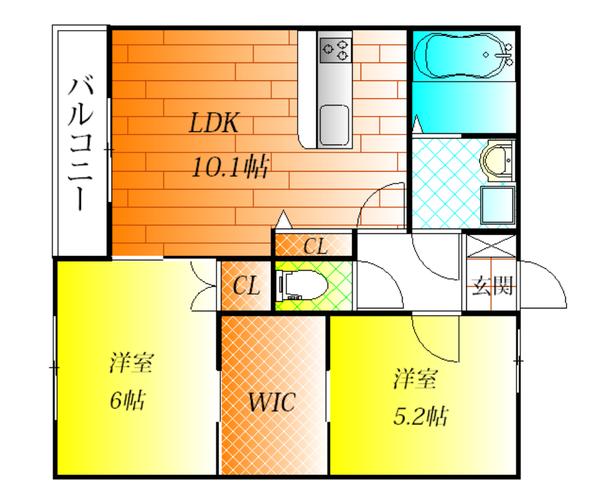 羽曳野市向野１丁目のハイツ