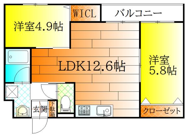 羽曳野市伊賀１丁目のハイツ