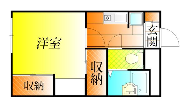 羽曳野市西浦４丁目のハイツ