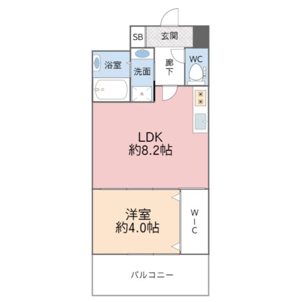 セレニテ京橋クレア(間取り)