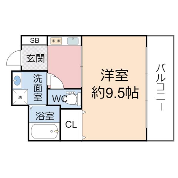 ウィスタリア京橋(間取り)
