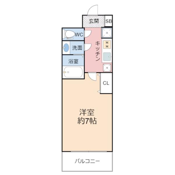 セレニテ京橋クレア(間取り)