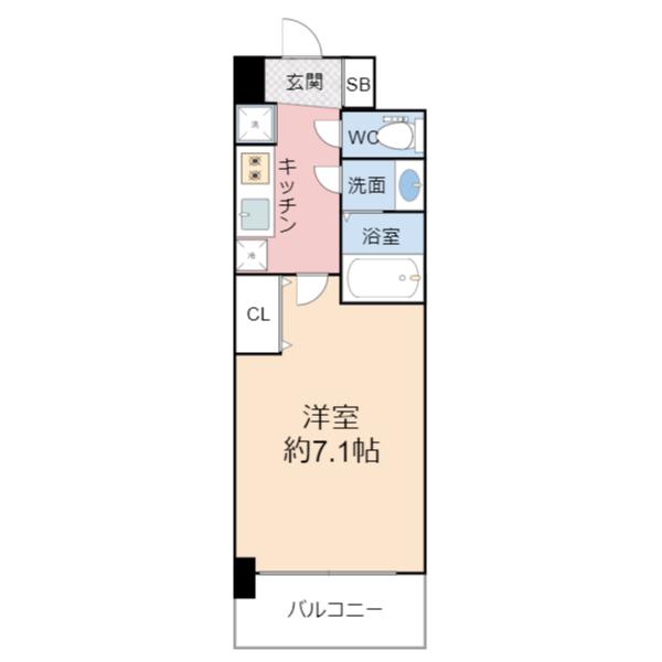 セレニテ京橋クレア(間取り)