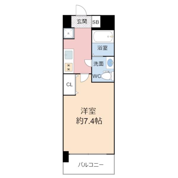 セレニテ京橋クレア(間取り)