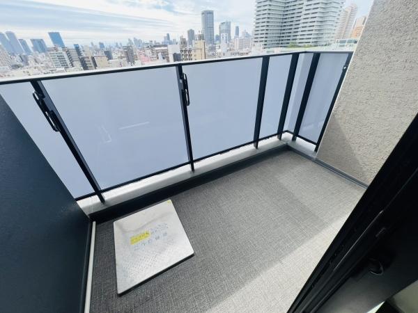 大阪市都島区都島北通1丁目のマンション(バルコニー)