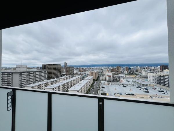 大阪市城東区東中浜9丁目のマンション(現地からの眺望)