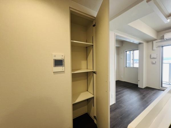 大阪市城東区東中浜9丁目のマンション(収納)