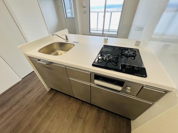 大阪市城東区東中浜9丁目のマンション(キッチン)