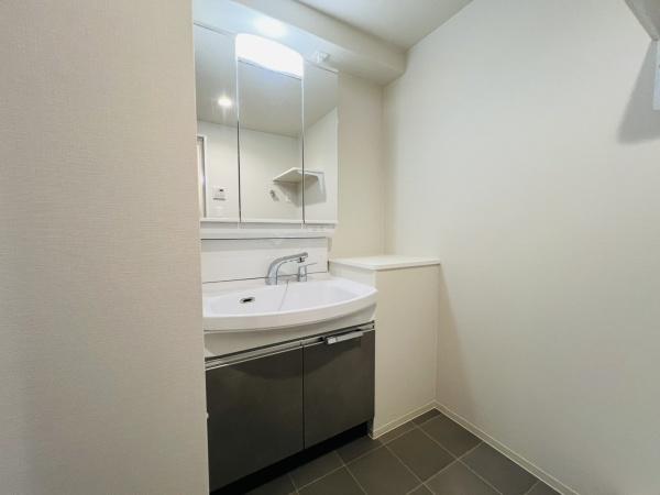 大阪市城東区東中浜9丁目のマンション(洗面台・洗面所)