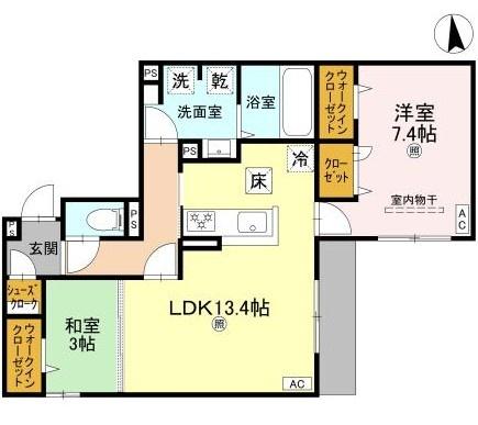 大阪市城東区永田４丁目のアパート