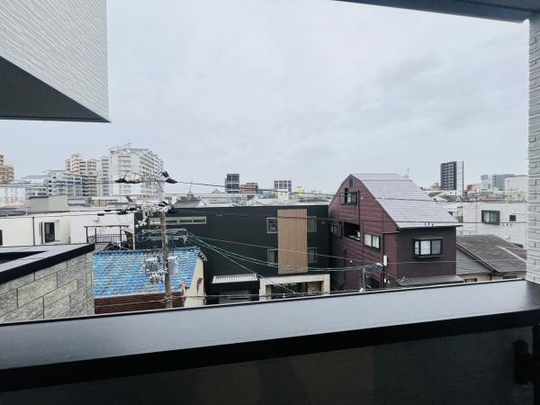 大阪市城東区東中浜9丁目のマンション(現地からの眺望)