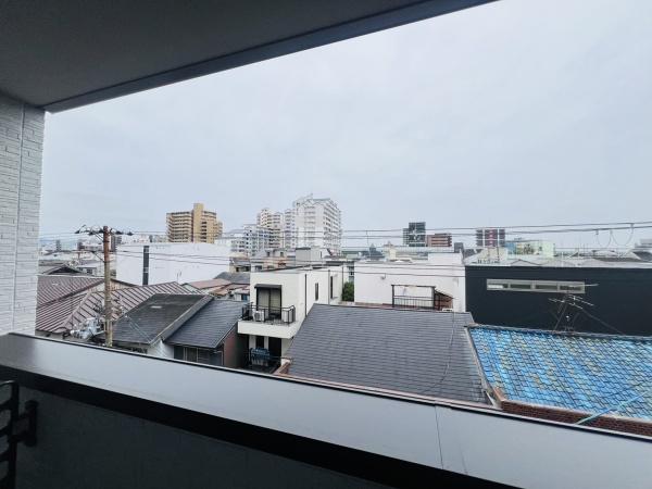 大阪市城東区東中浜9丁目のマンション(現地からの眺望)