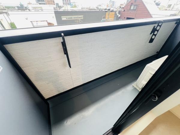 大阪市城東区東中浜9丁目のマンション(バルコニー)