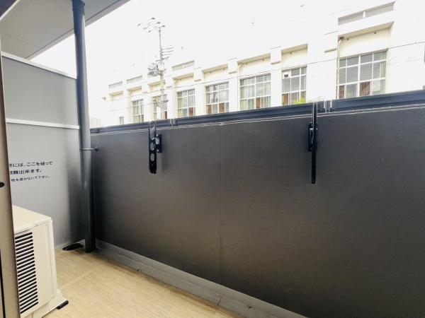 大阪市城東区中浜2丁目のマンション(バルコニー)