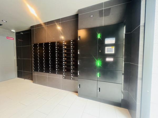 大阪市城東区中浜2丁目のマンション(エントランス)