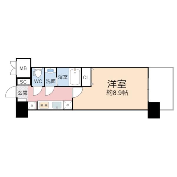 スプランディッド京橋EAST(間取り)