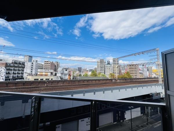 大阪市都島区片町2丁目のマンション(現地からの眺望)