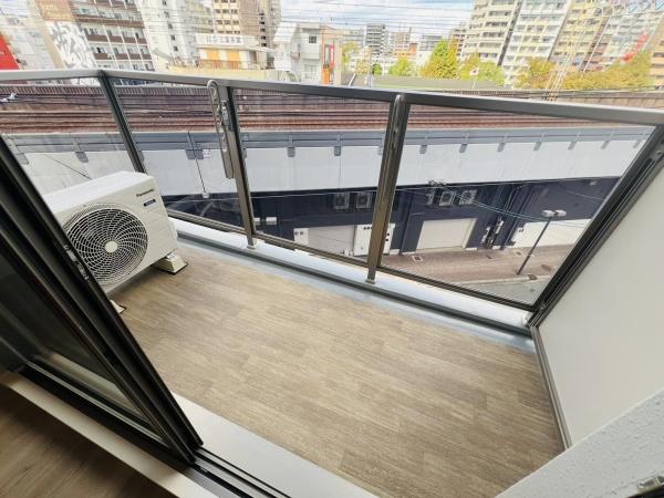 大阪市都島区片町2丁目のマンション(バルコニー)