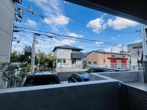 大阪市城東区永田1丁目のアパート(現地からの眺望)