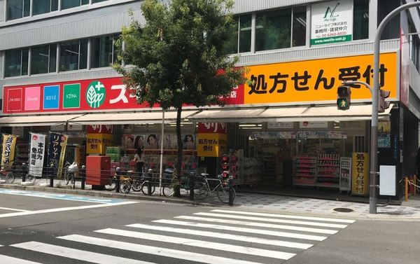 大阪市中央区農人橋３丁目のマンション(スギ薬局堺筋本町店)
