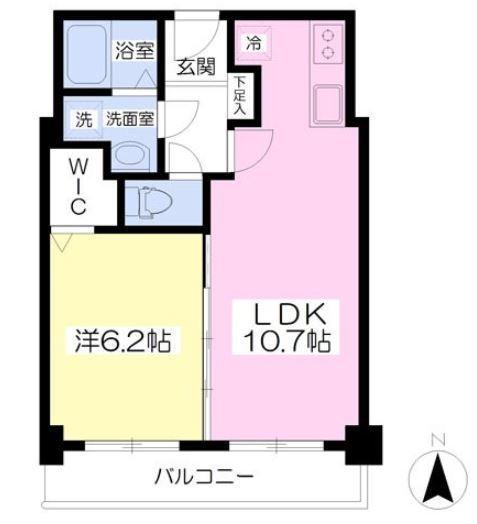 大阪市都島区中野町3丁目のマンション(間取り)