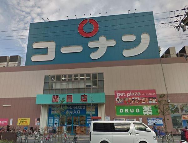 大阪市城東区野江2丁目のマンション(ホームセンターコーナン関目店)