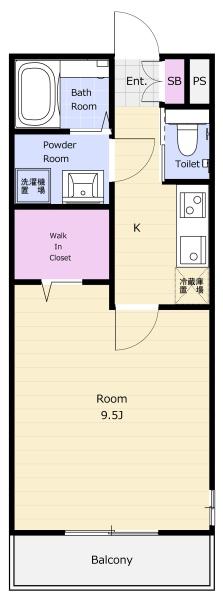 ルージェ前原(間取り)