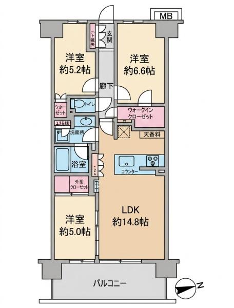 市川市田尻３丁目のマンション