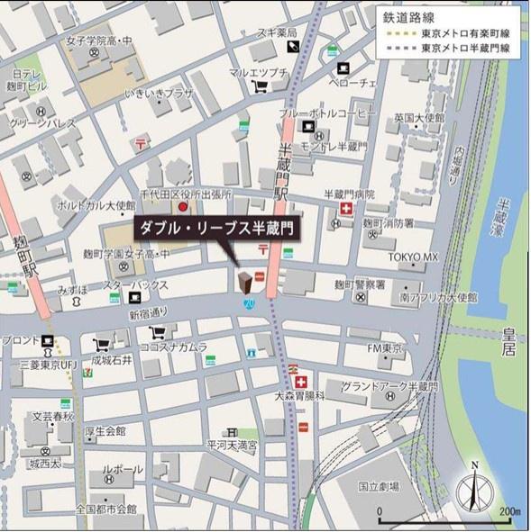 ダブル・リーブス半蔵門（地下1階店舗区画）