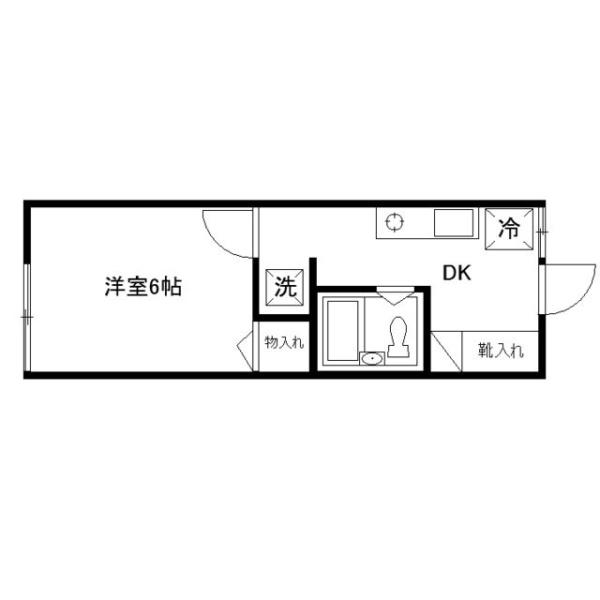 川崎市幸区下平間のアパート